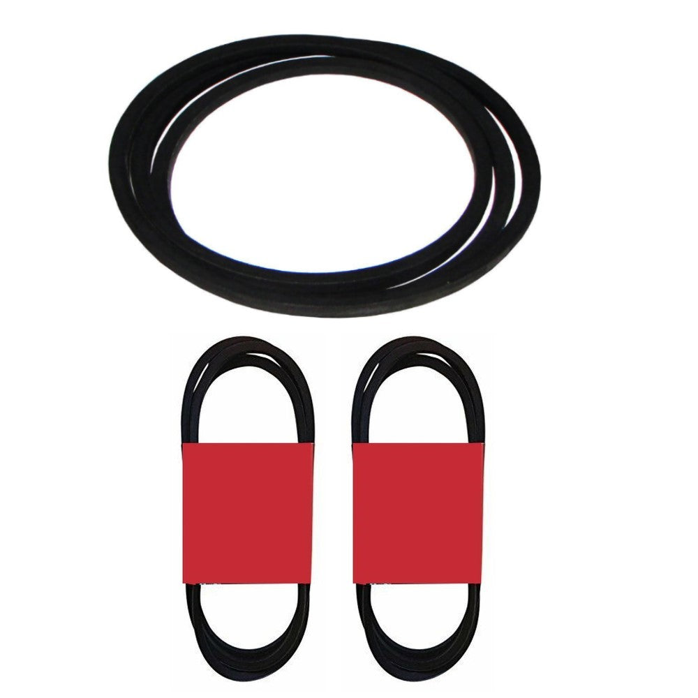 5432 Deck Belt Set 1 Belt & 2 V-Belt 56838 Polyester Cord Material – Fits Allis Chalmers