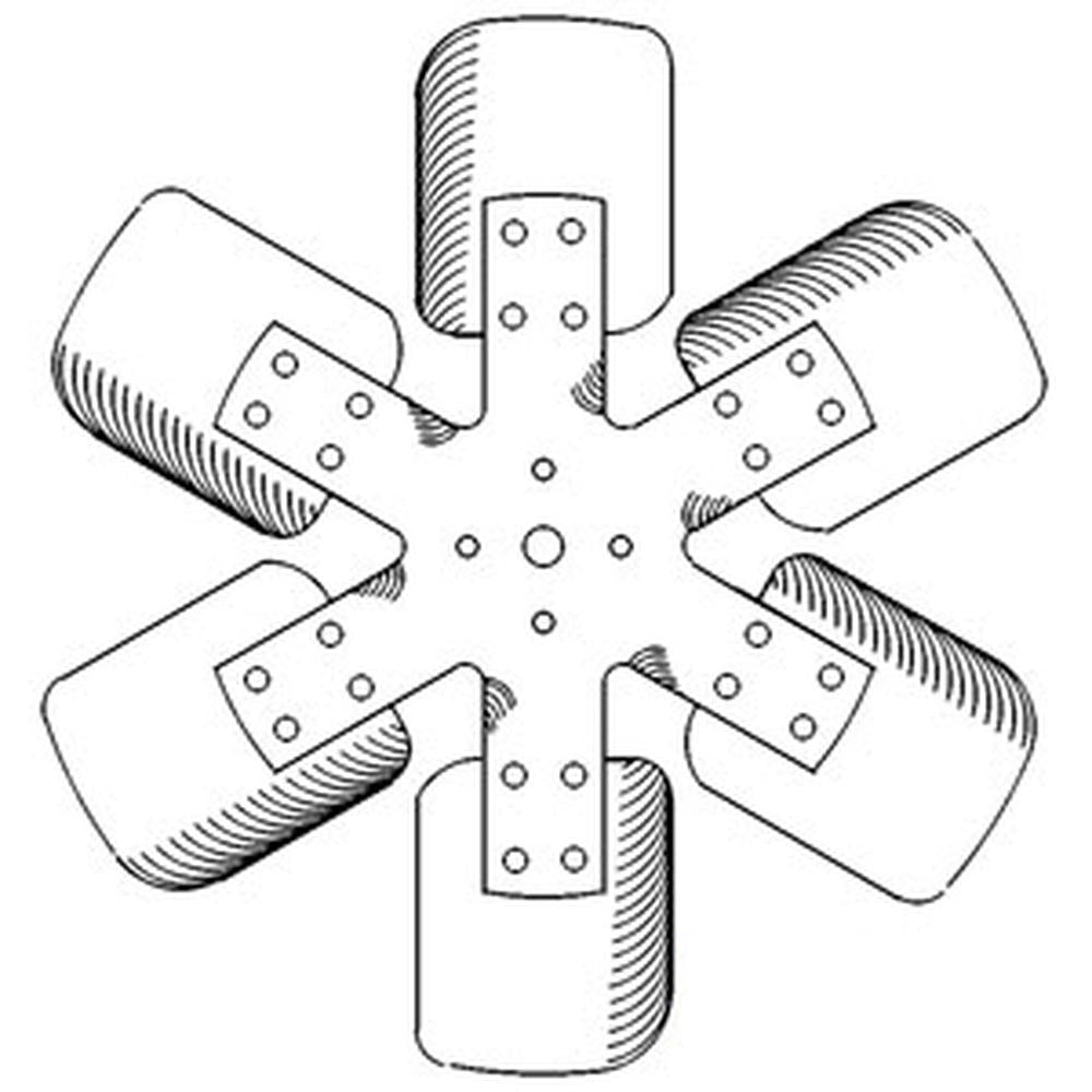 9N8600D Cooling Fan - 6 Blade – additional image 5