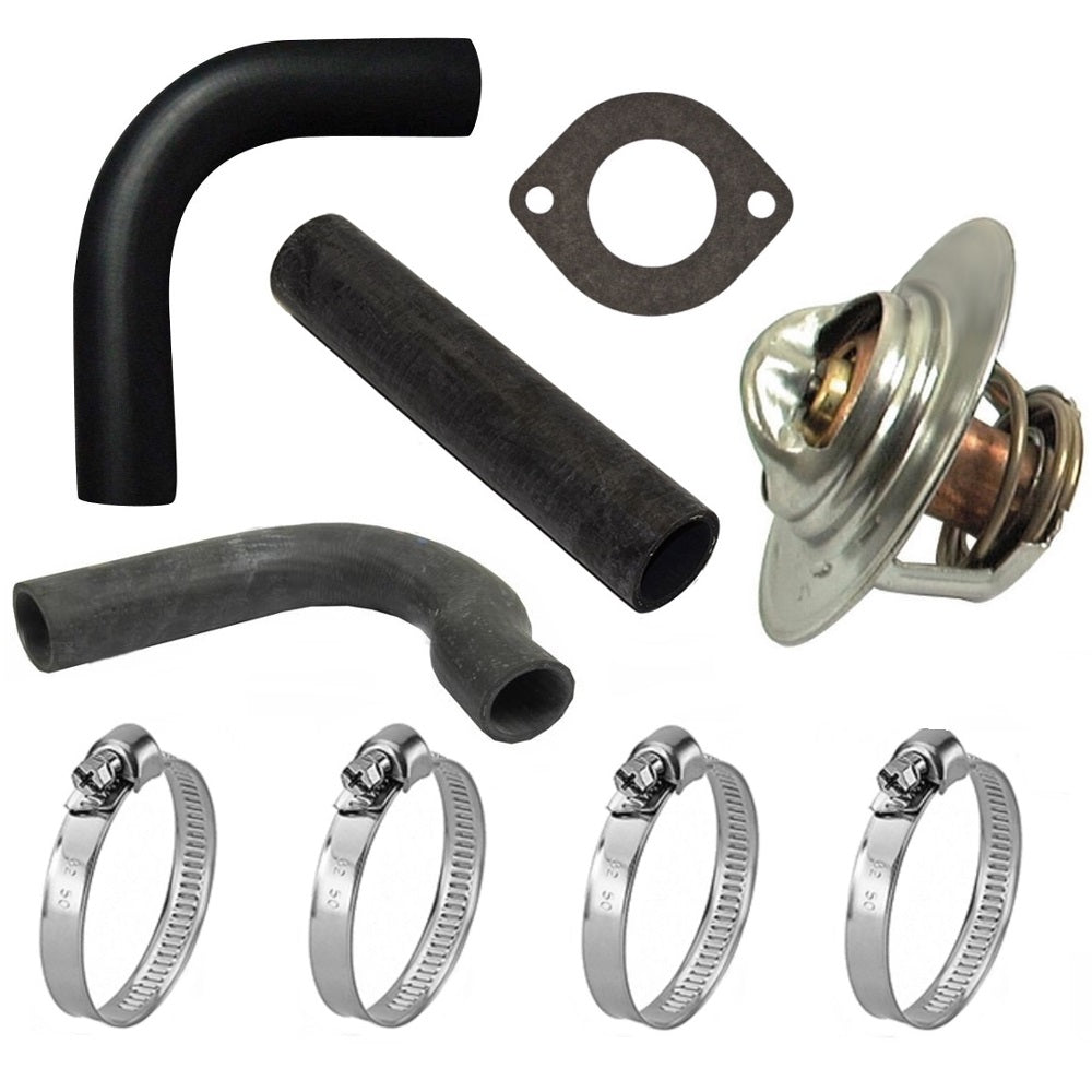 NAA8260B Rad. Hose Kit w/ Clamps, Thermostat & Gaskets