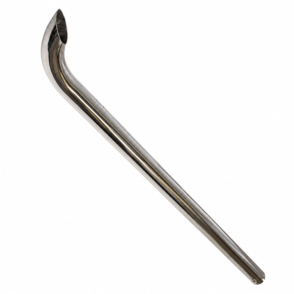 ZNL89020C 48" Curved Chrome Exhaust Stack 2" ID – Fits Belarus – additional image 3