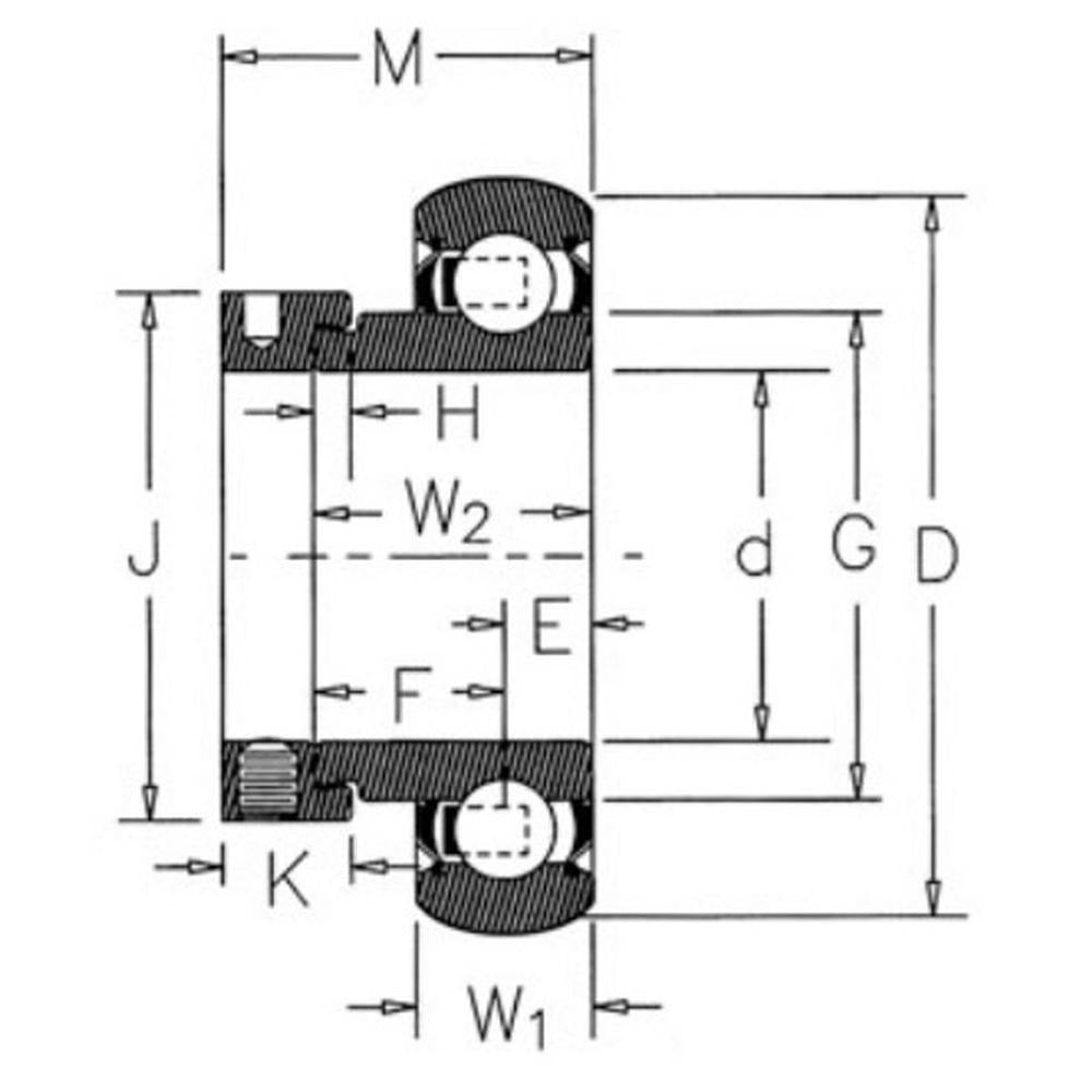 AE45208 Baler Roll Bearing – additional image 2