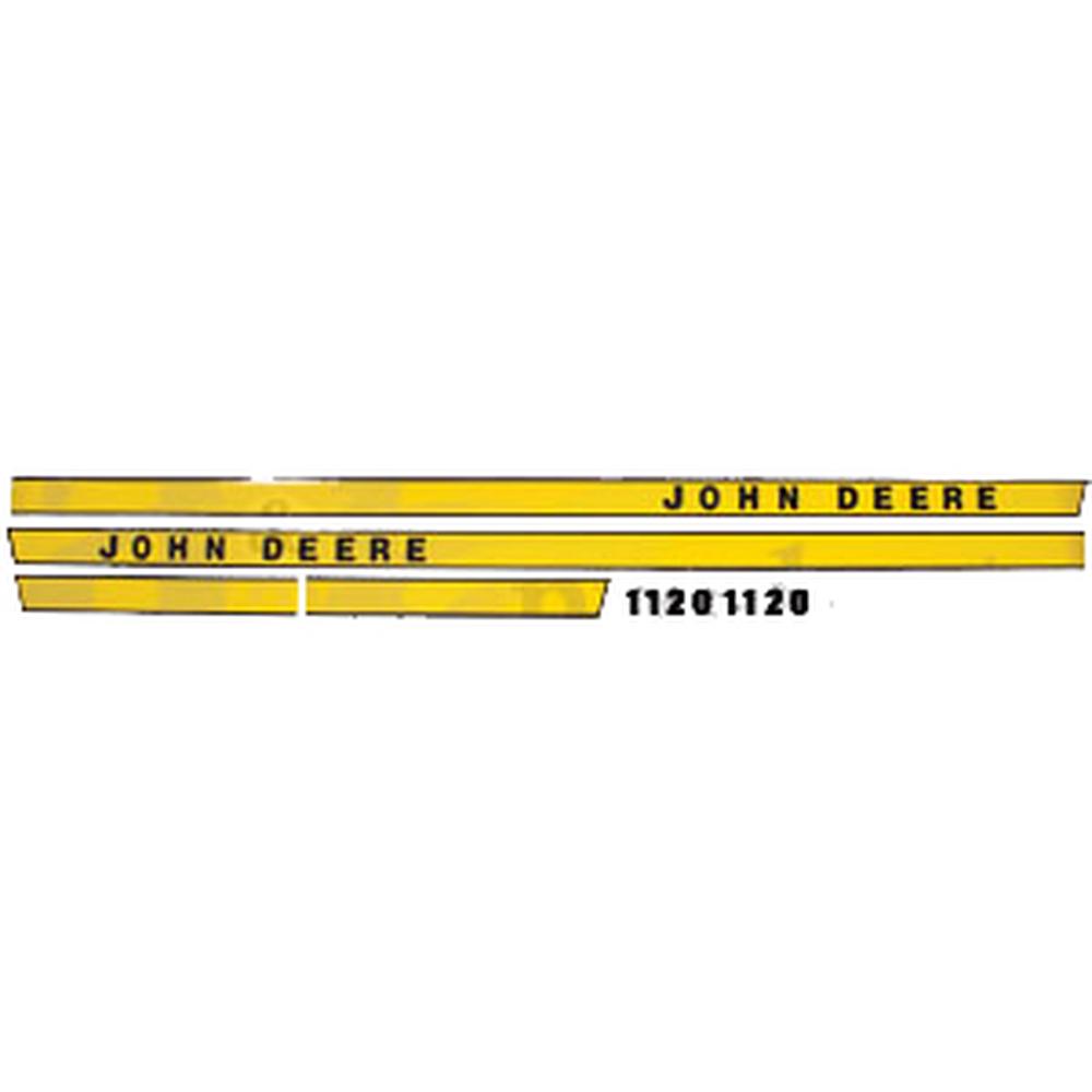JD1120 Hood Decal Set – Fits John Deere