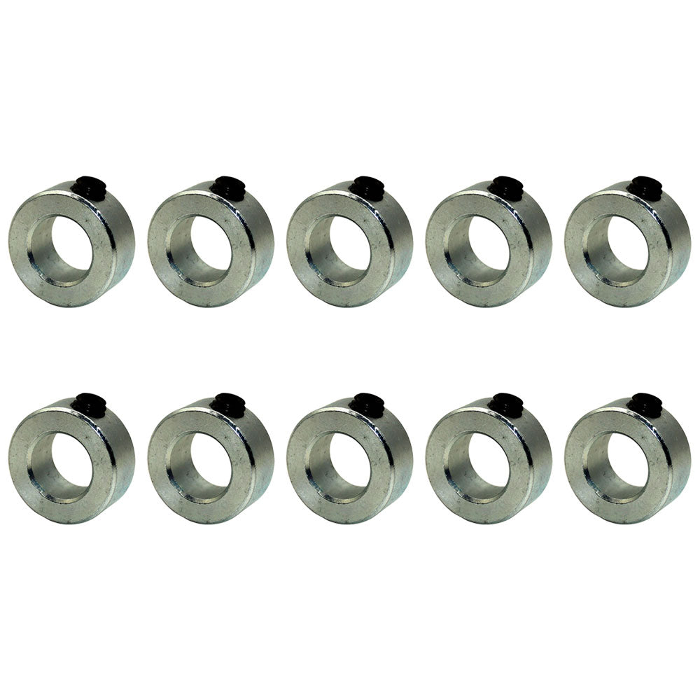 SC-A-62 Qty 10: Solid Shaft Set Collars – additional image 2