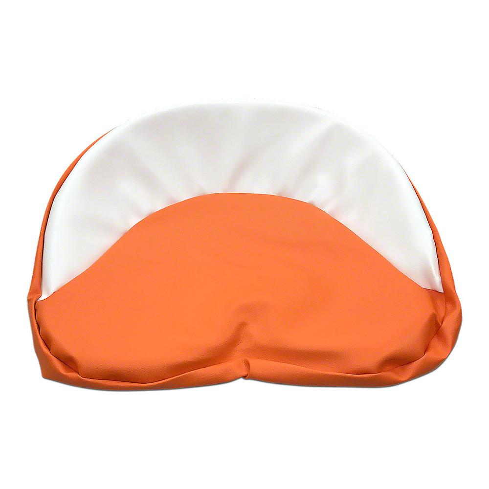 Orange & White Tractor Seat Pad MIS006AC