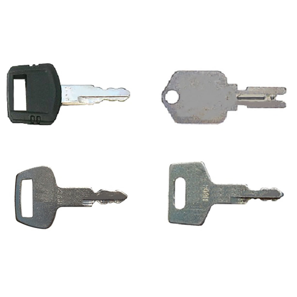 AT194969 4 pc Equipment Key Set – Fits Ford / New Holland