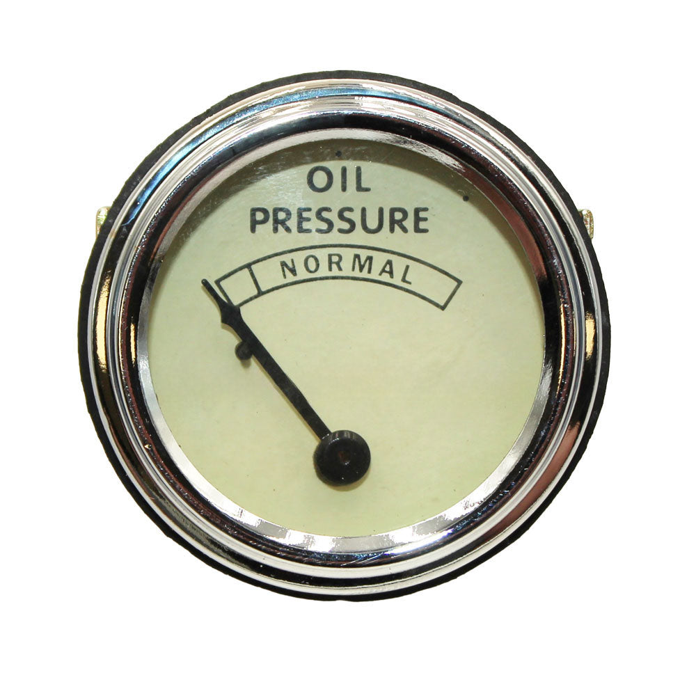 207834 Oil Pressure Gauge - Black – Fits Allis Chalmers