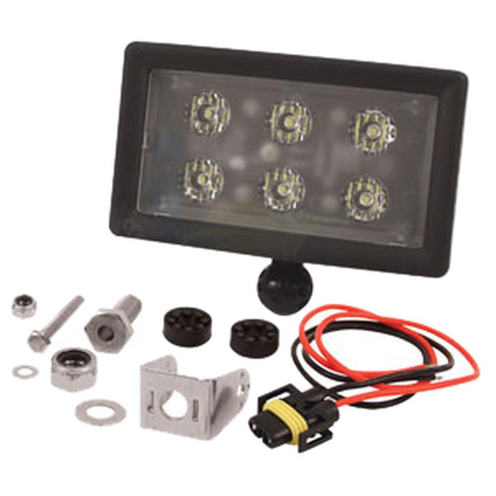 Work Lamp, LED; Rectangle, Flood 3" X 5" – Fits John Deere – additional image 4