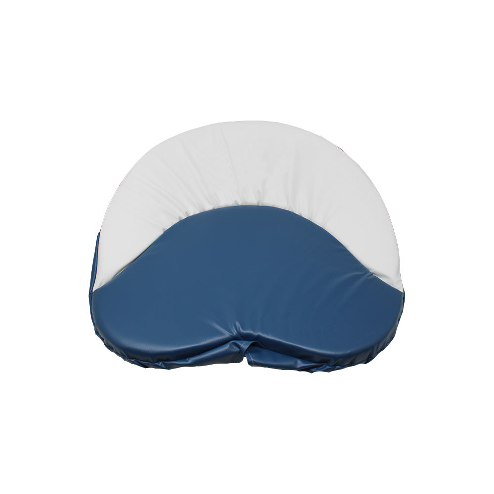 8N401BW Blue & White Tractor Seat Cushion – additional image 2
