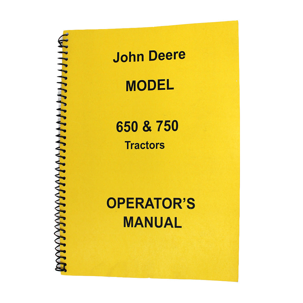 JD-O-OMRW15455 Operators Manual – Fits John Deere