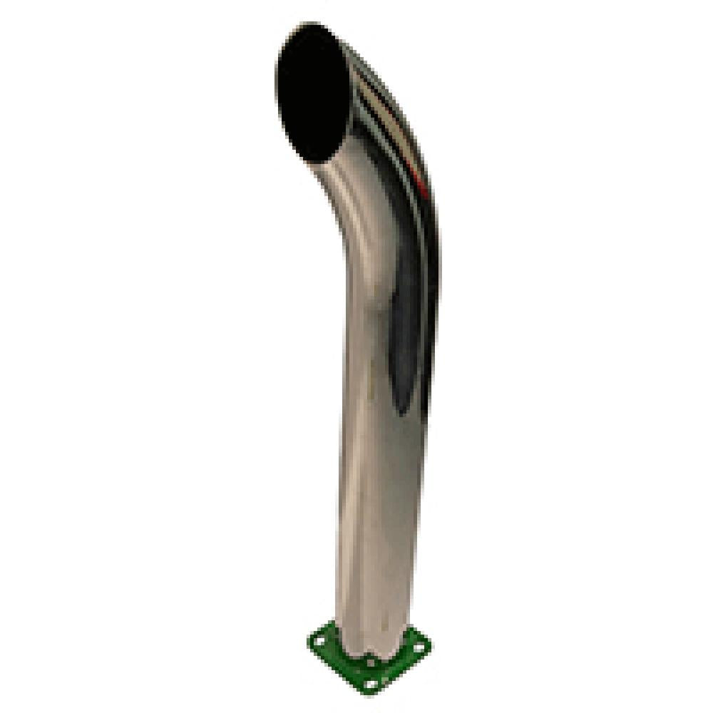 R3592 Chrome Curved Stack – Fits John Deere