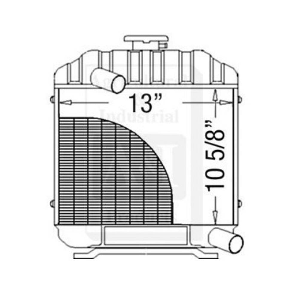 1537172060 Radiators, Fans & Hoses – Fits Kubota – additional image 3