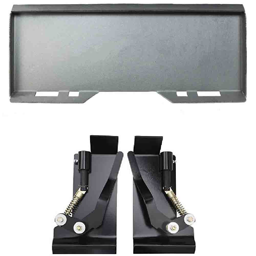 GNT56214667 1/4" Quick Attach Mount Plate w/ Latch Box Brackets