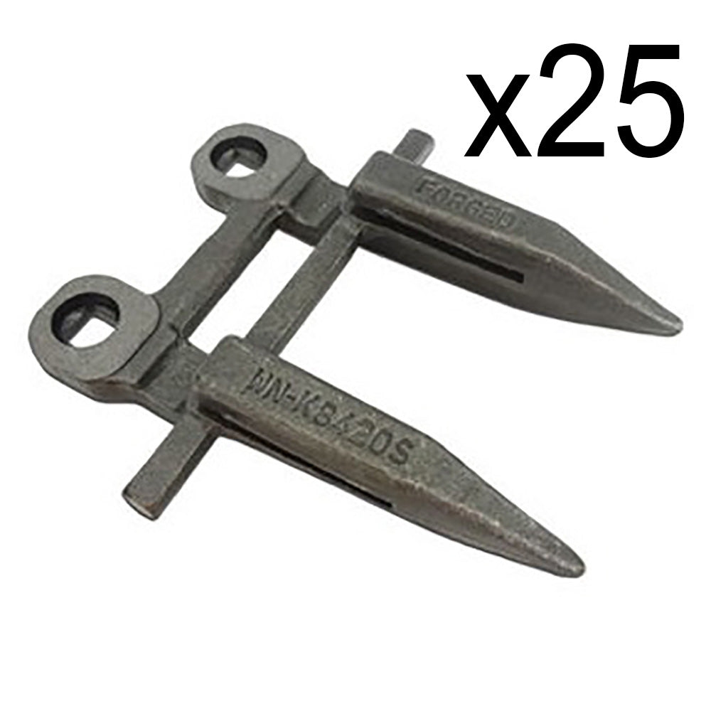BU235 Qty 25: Grain Head Cutter Bar Double Guard – Fits John Deere