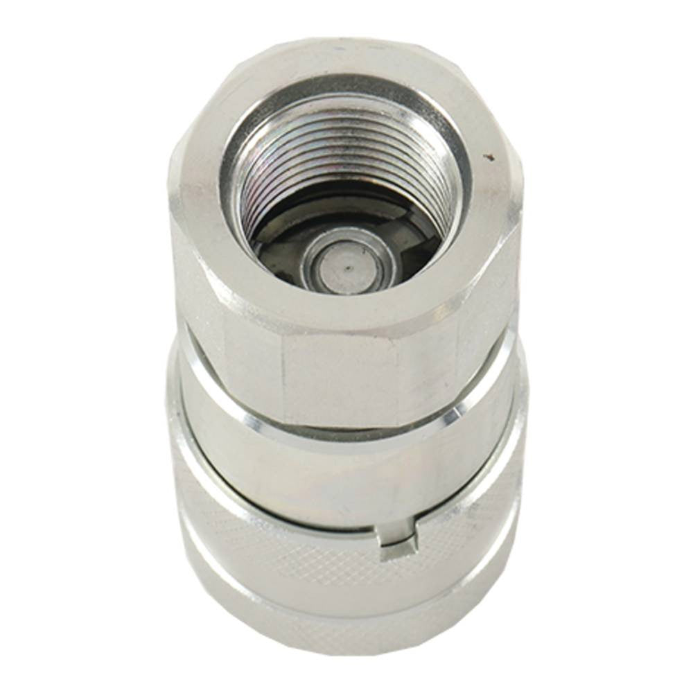 FEM-501-10FO-NL 1/2" Flush Face Coupler Body - 7/8"-14 Orb Thread – additional image 3