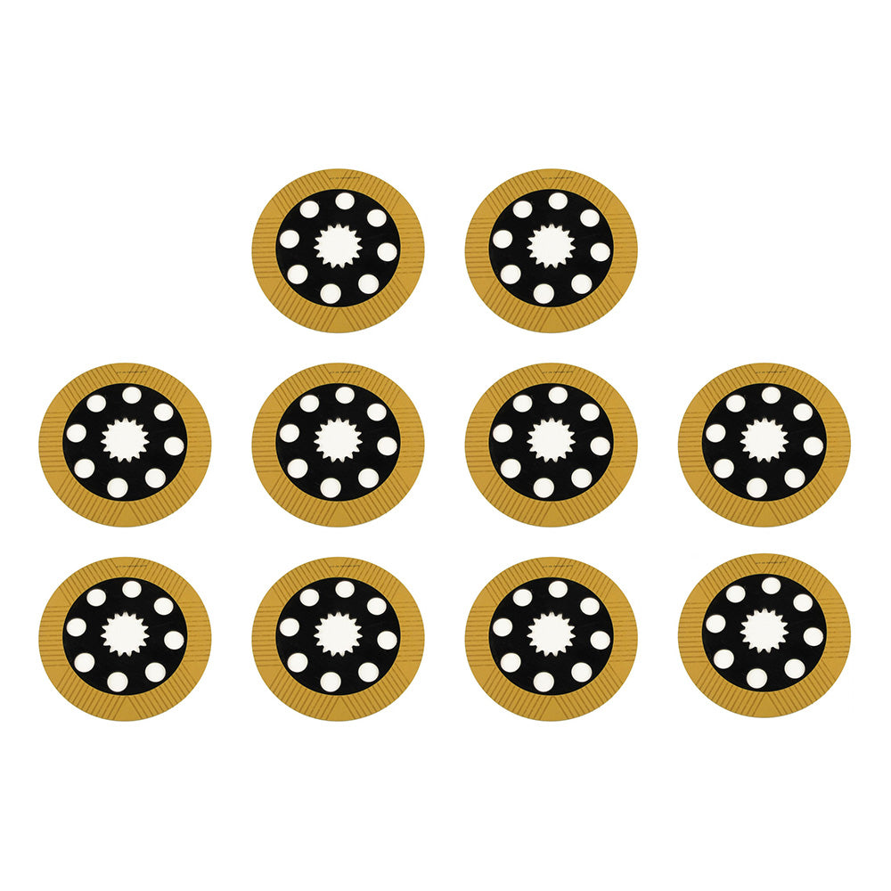 450/10224 Qty. 10: Brake Friction Plate – Fits JCB