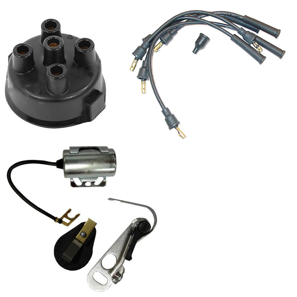 MA616 Ignition Kit, Cap & Plug Wires (w/ straight boots) – Fits Allis Chalmers