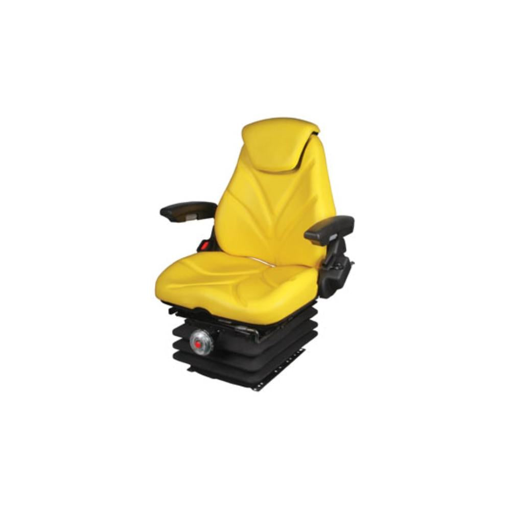 F20M205 Yellow Mechanical Suspension Seat – Fits Case / International Harvester