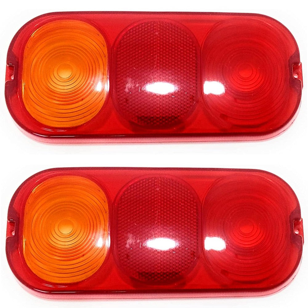 Two New Aftermarket Rear Light Lenses – Fits JCB