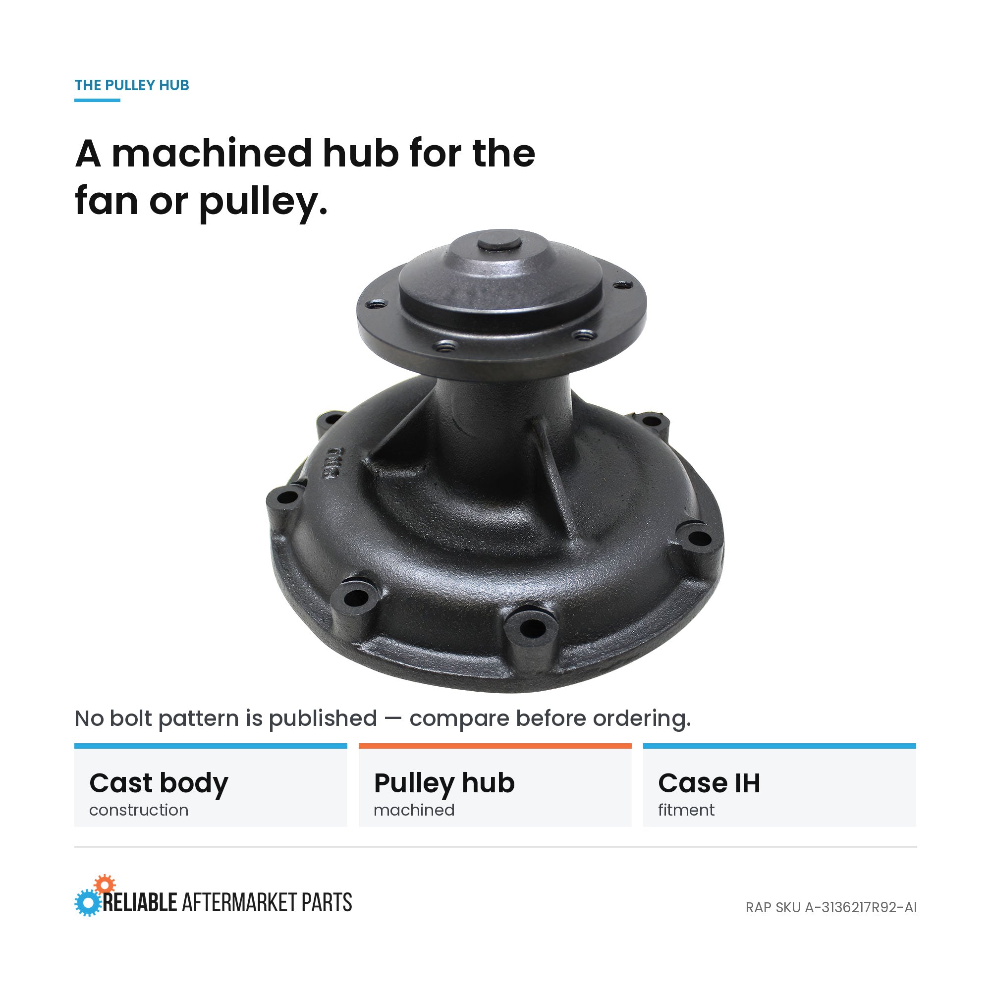 3132738R93 Water Pump – additional image 3