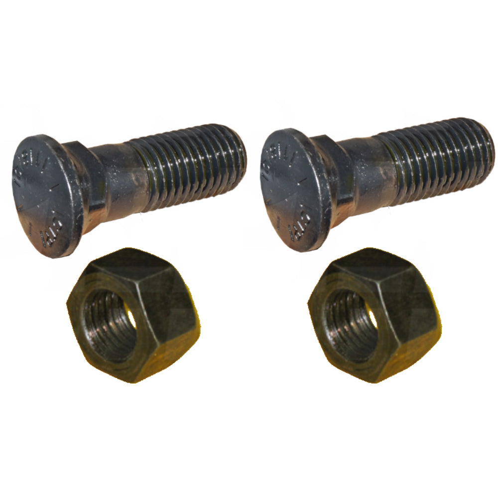 4F4042 Qty 2: Cutting Edge Hardware Bolt & Nut Set – Fits Caterpillar