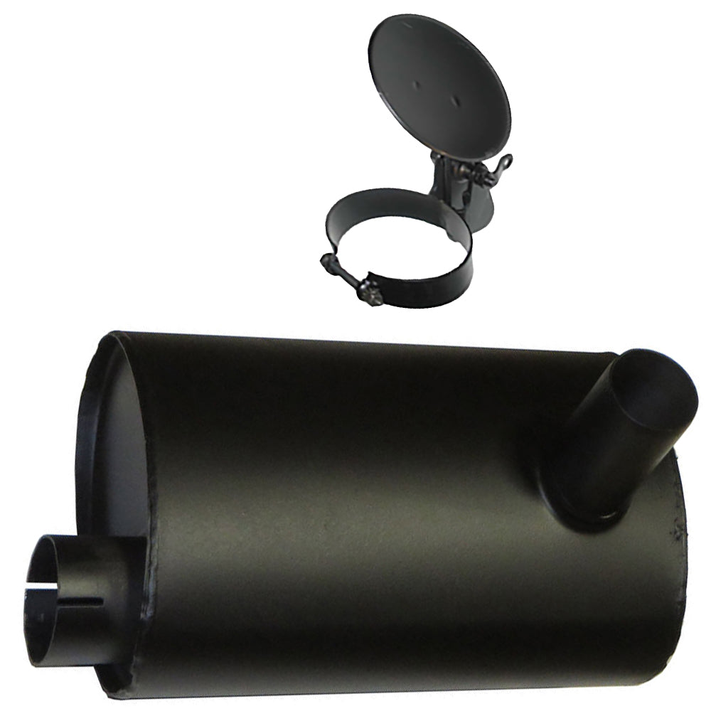 7N4674 Muffler & Rain Cap Assembly – Fits Caterpillar
