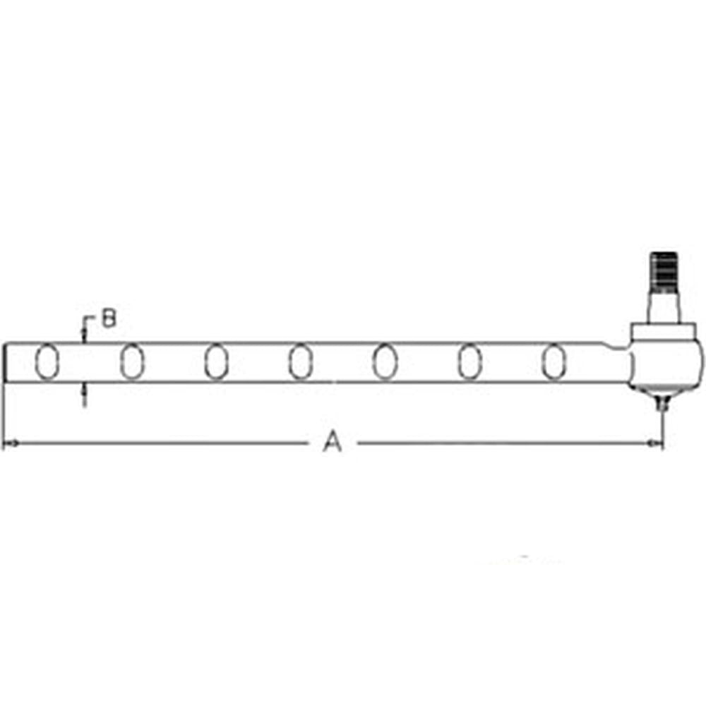 83926087 Right-Hand Tie Rod – Fits Ford / New Holland