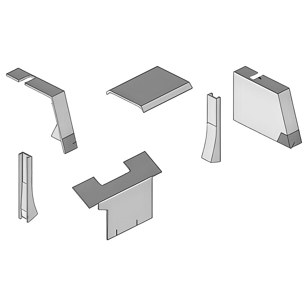 F66137 Pc. Gray Upholstery Foam Cab Kit – Fits Case / International Harvester