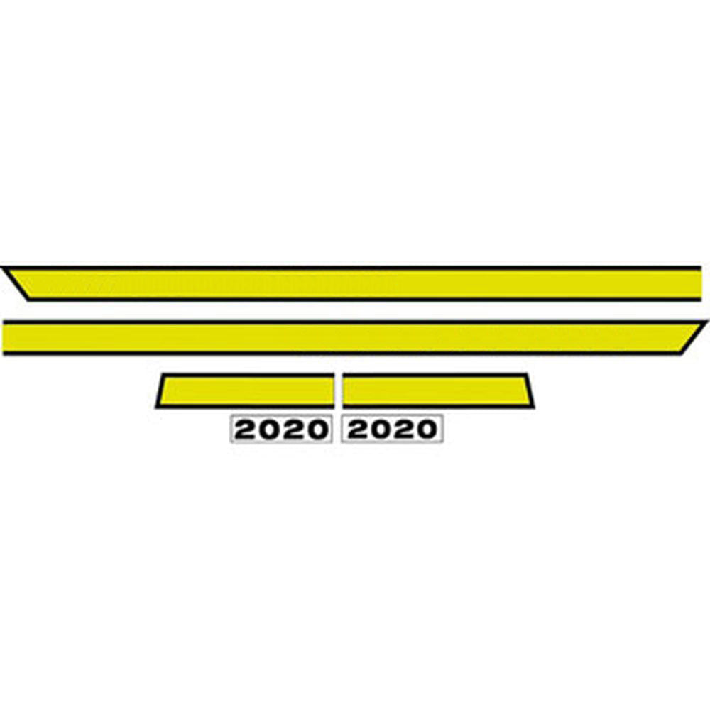 JD2020 Hood Decal Set – Fits John Deere