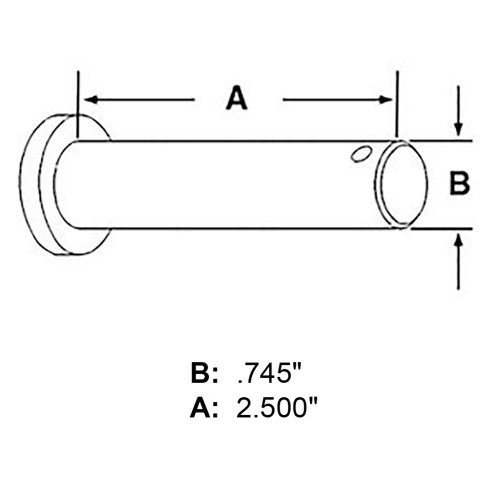 522246R1 Front / Rear Yoke Pin – additional image 2