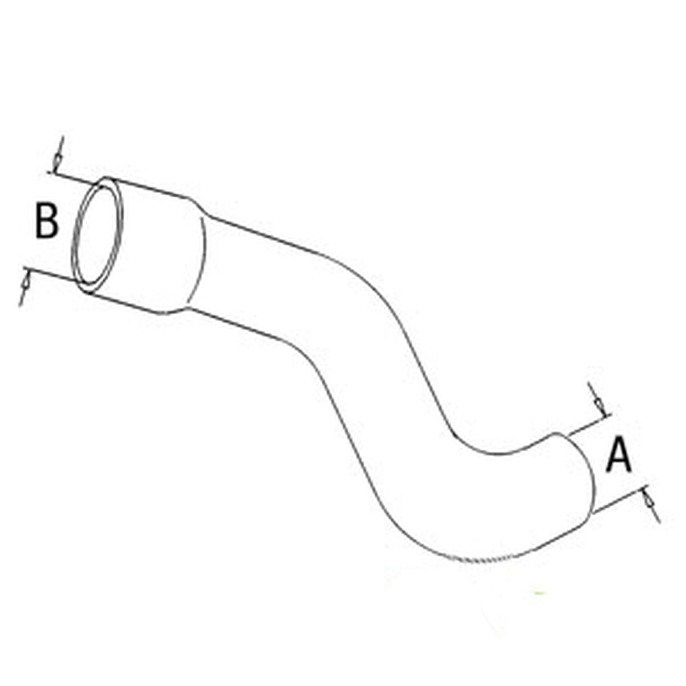 R53407 Upper Radiator Hose – Fits John Deere – additional image 2