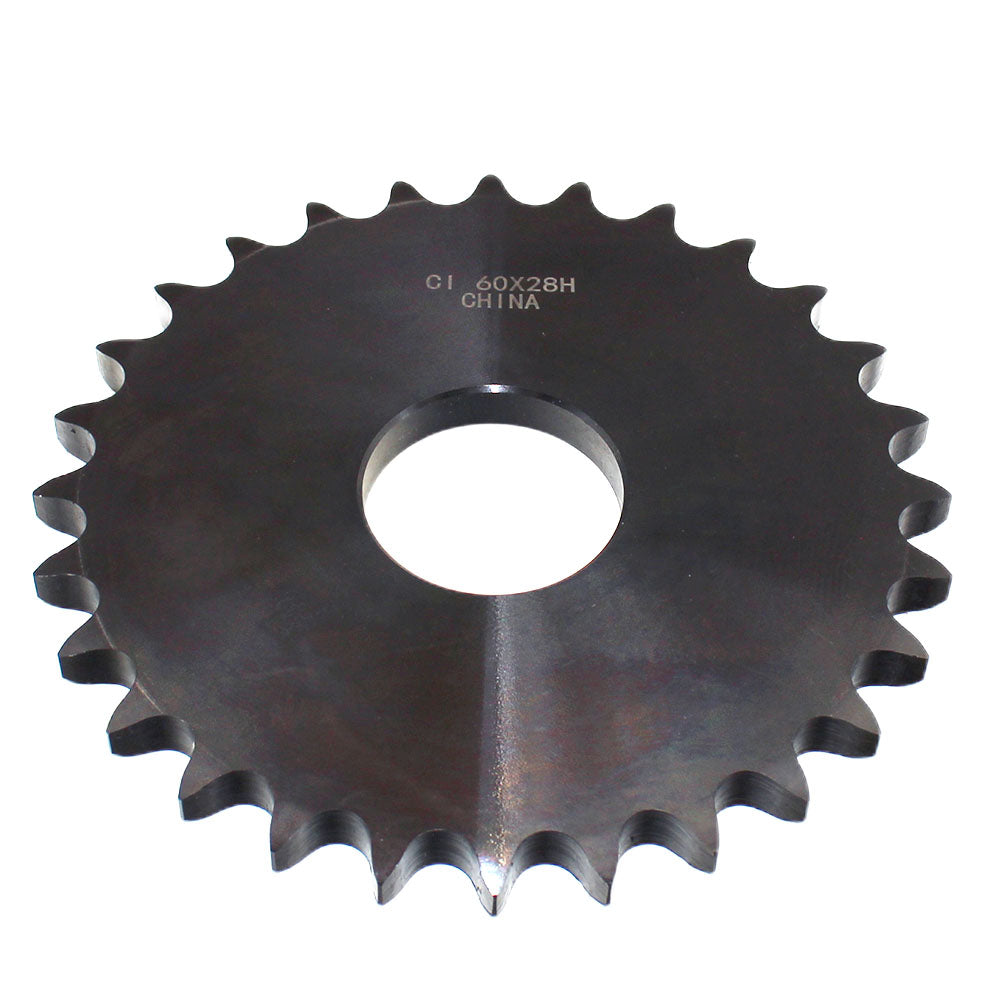 60X28 Weld On Sprocket for #60 Roll Chain Used On X Series Weld On Hubs 28 Teeth – additional image 2