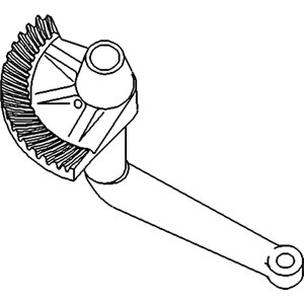 1104-4124 Steering Sector Gear - Left-Hand – additional image 2