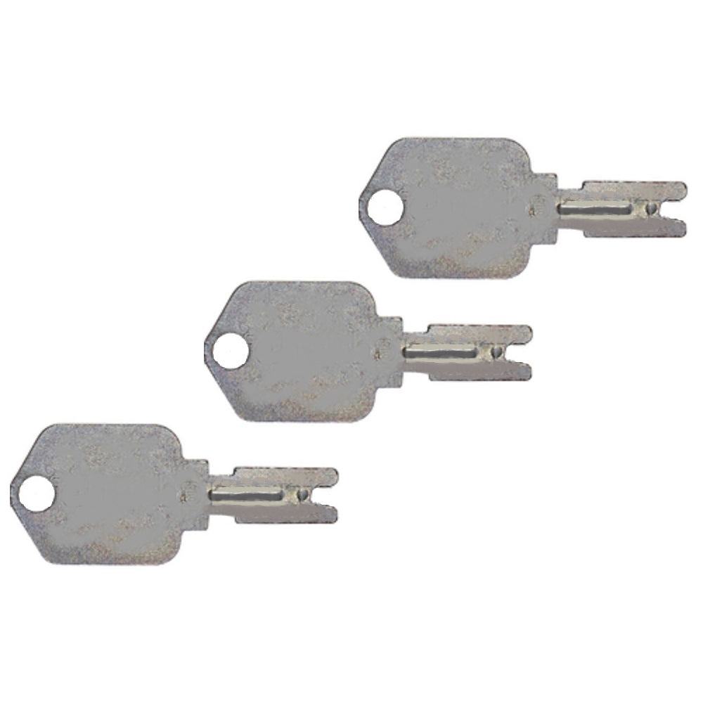 Qty 3: Key – Fits Ford / New Holland