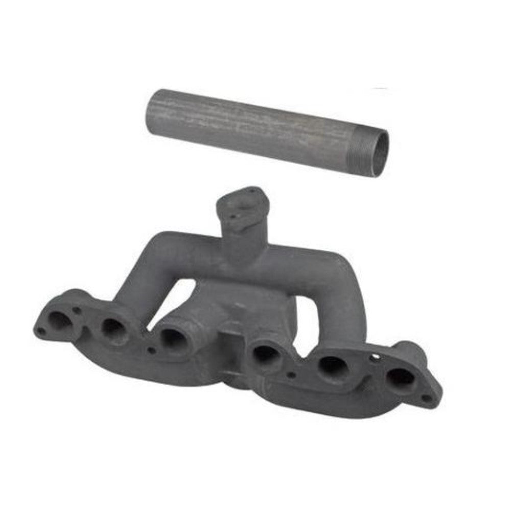 B-8035D Exhaust Manifold with Pipe – Fits Farmall