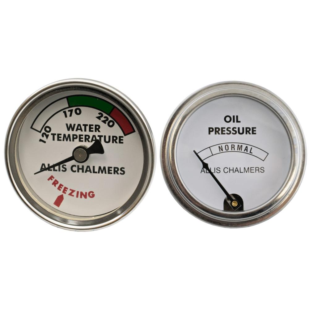 213675 Temp Gauge & Oil Gauge Set – Fits Allis Chalmers