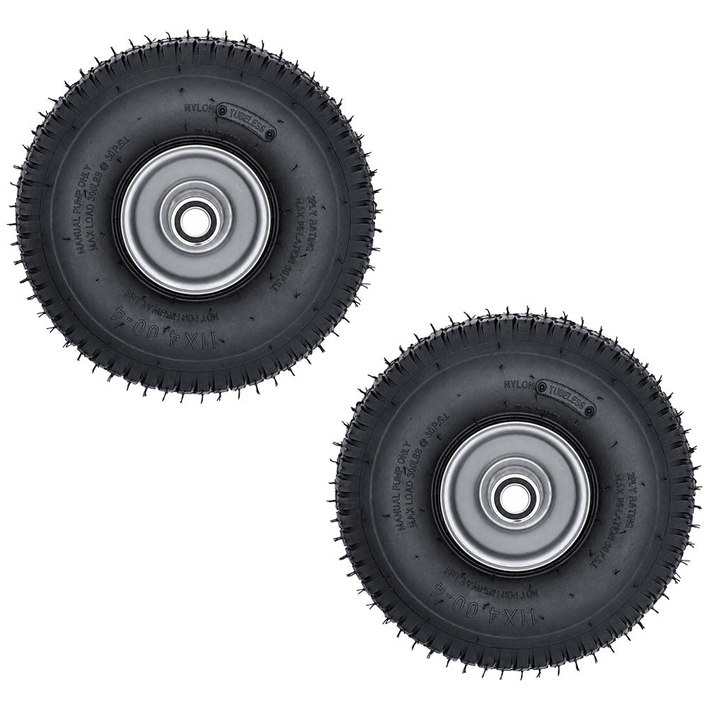 7058943YP Qty 2: 11" x 4" x 4" Gray Turf Wheel – Fits Yazoo / Kees – additional image 6