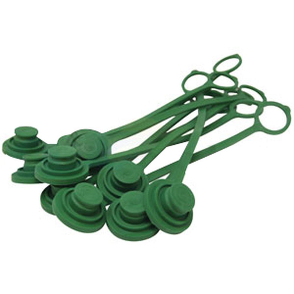 5205-4M-GR-P Green Dust Plug, 1/2"
