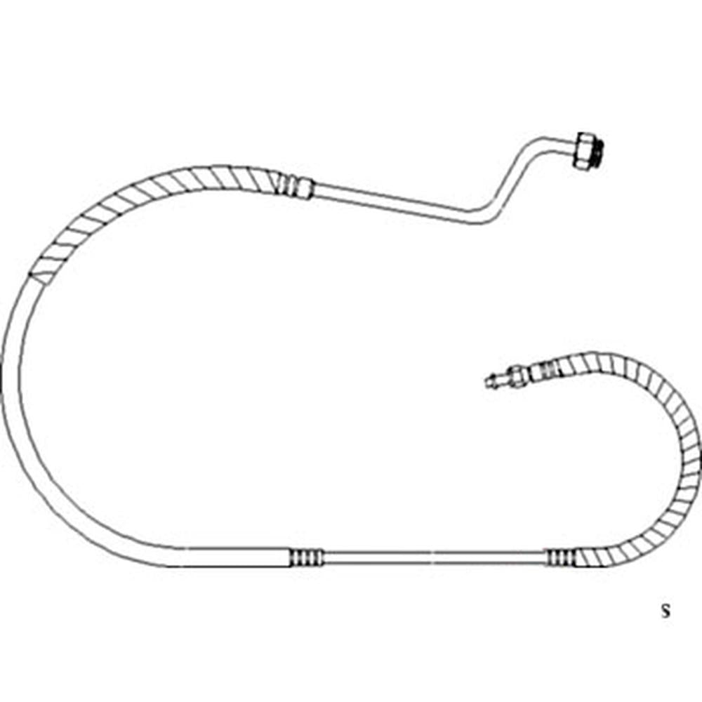 RE57320 Condenser Outlet to Quick Coupler Socket Line – Fits John Deere – additional image 2