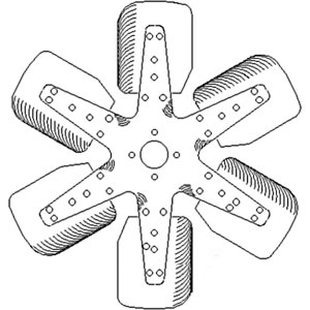 A21456 Blade Fan – Fits Case / International Harvester