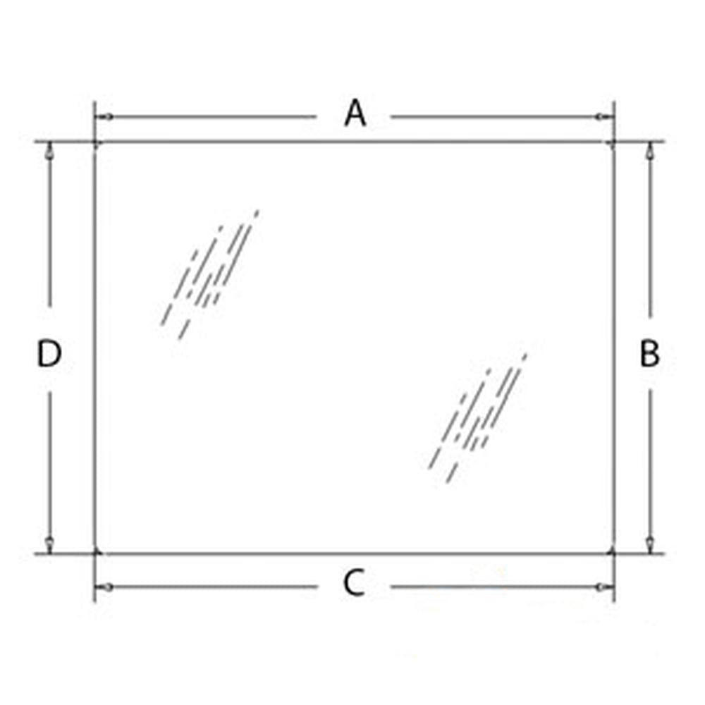 85801621 Cab Glass - Windshield