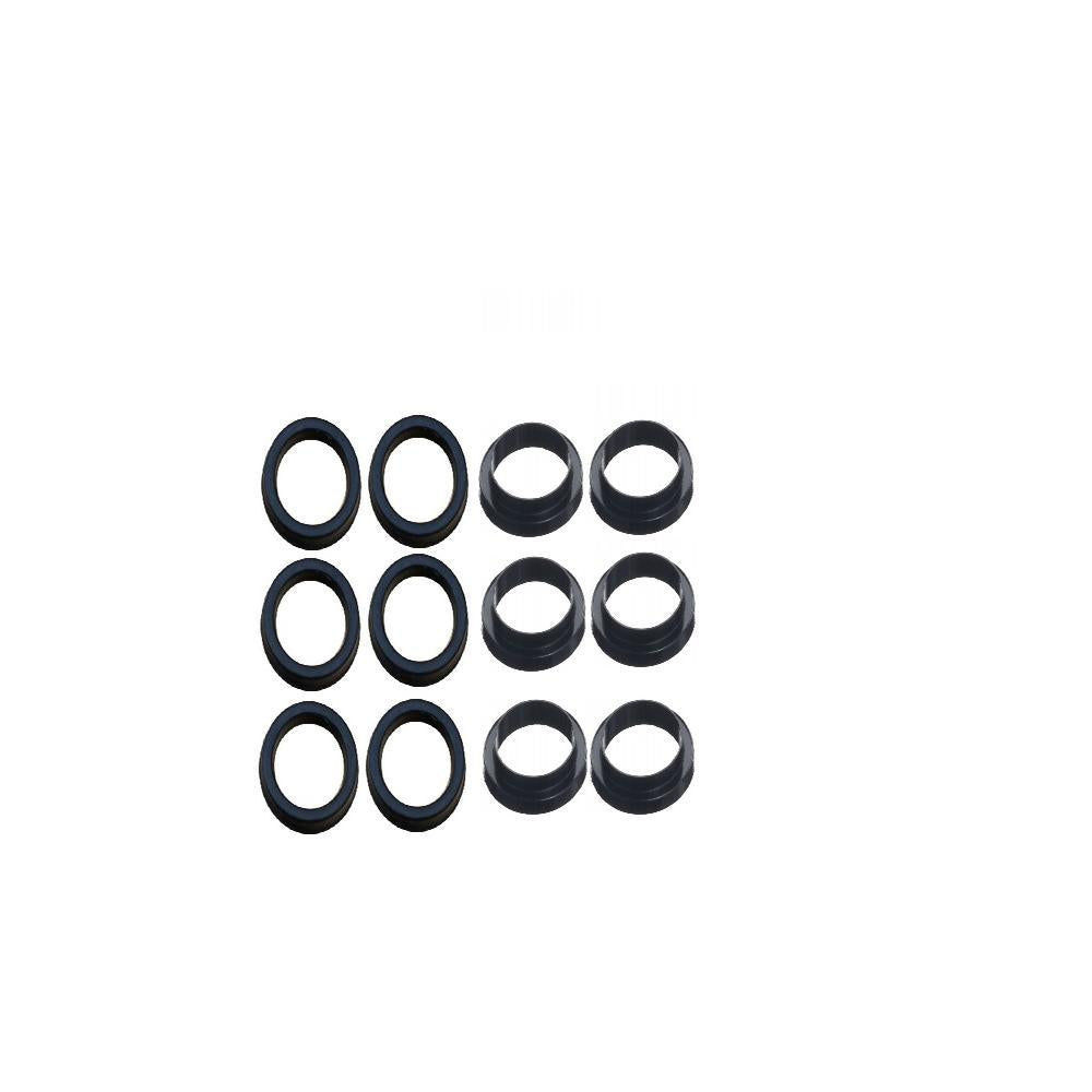 25/975703 (6) Wiper Seals and (6) Control Valve Spool Seals – Fits JCB