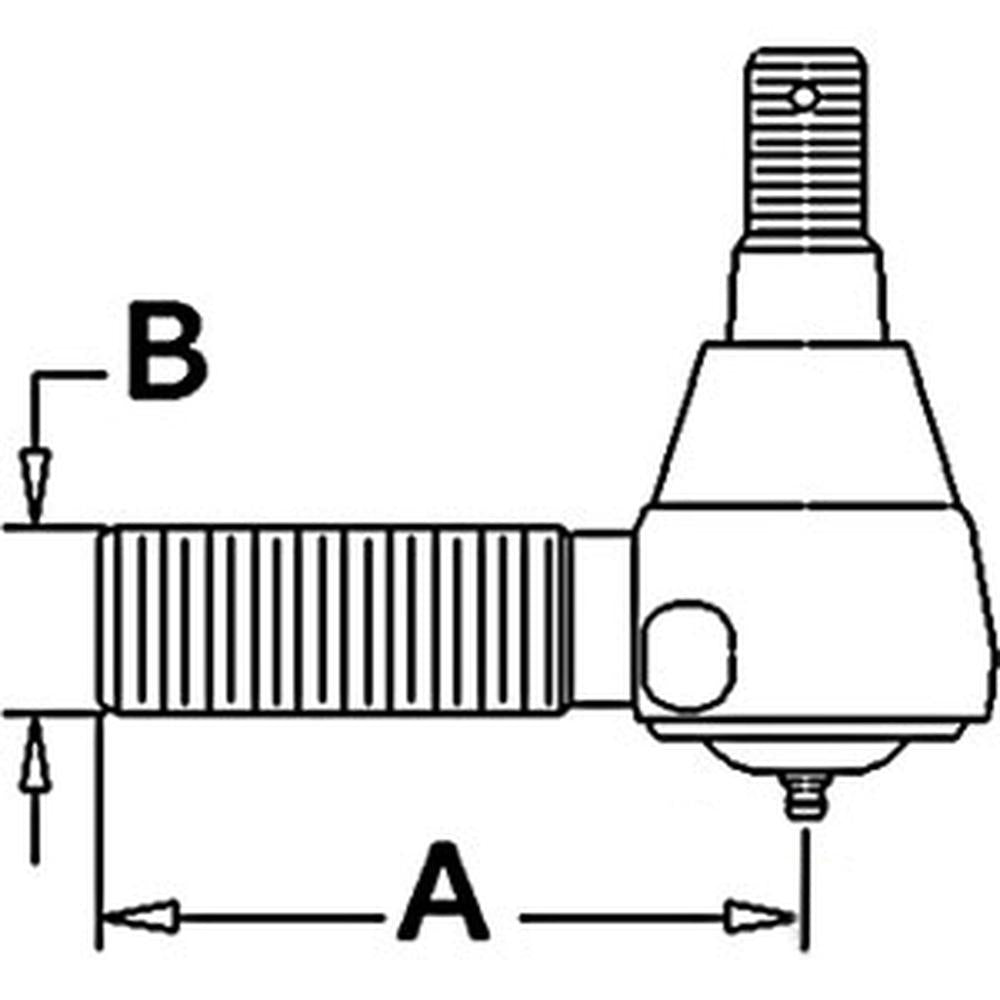 AR74131 RH Tie Rod End – Fits John Deere – additional image 3