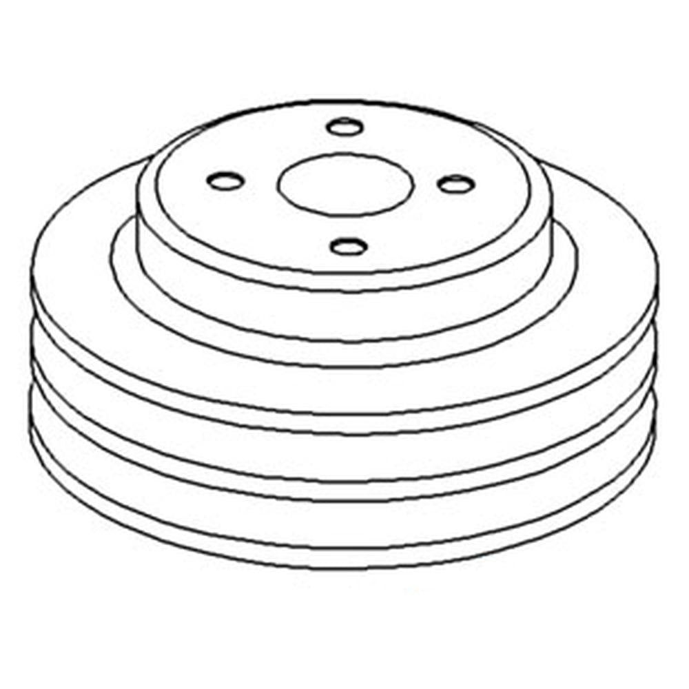 74029329 Water Pump Pulley – Fits Allis Chalmers – additional image 3