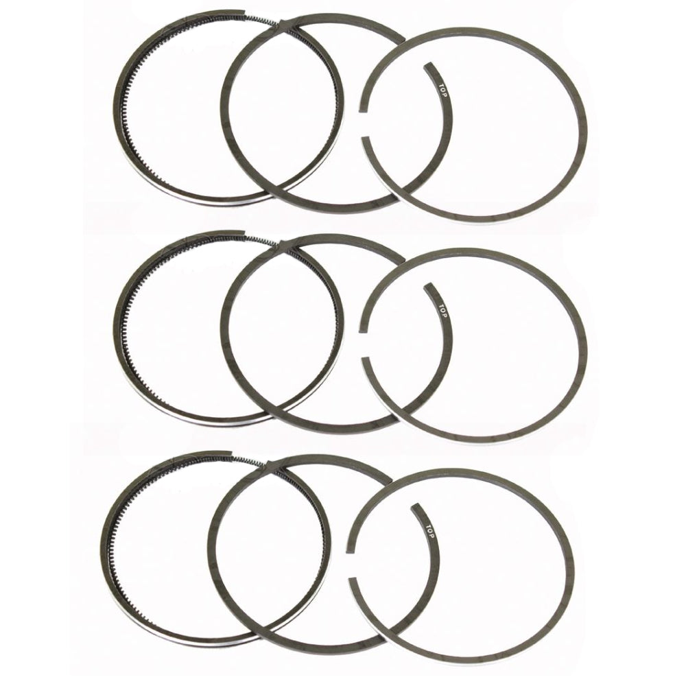 01901496-RingsOnly QTY 3: Piston Ring Full Set – Fits Fiat