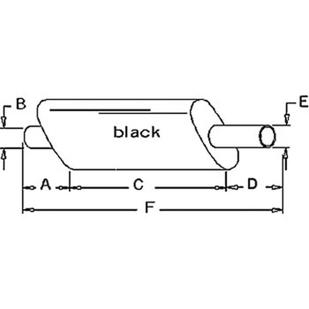 D6NN5230T Vertical Muffler – additional image 3