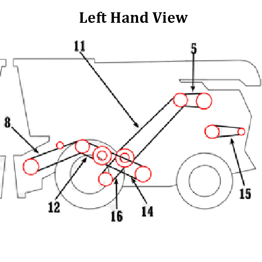 71139960 Main Drive Belt – Fits Allis Chalmers