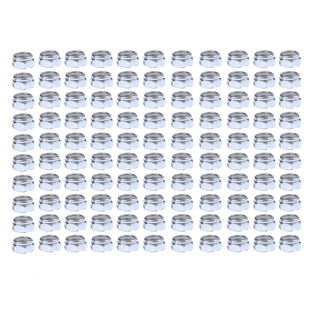 14M7166 Qty 100: Hexagonal Lock Nut - M8 – Fits John Deere