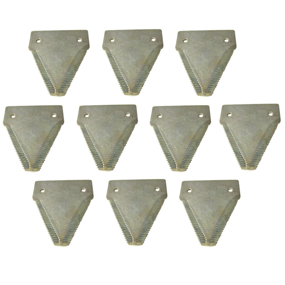 457607R1 Qty: 10 Sickle Sections – Fits Case / International Harvester