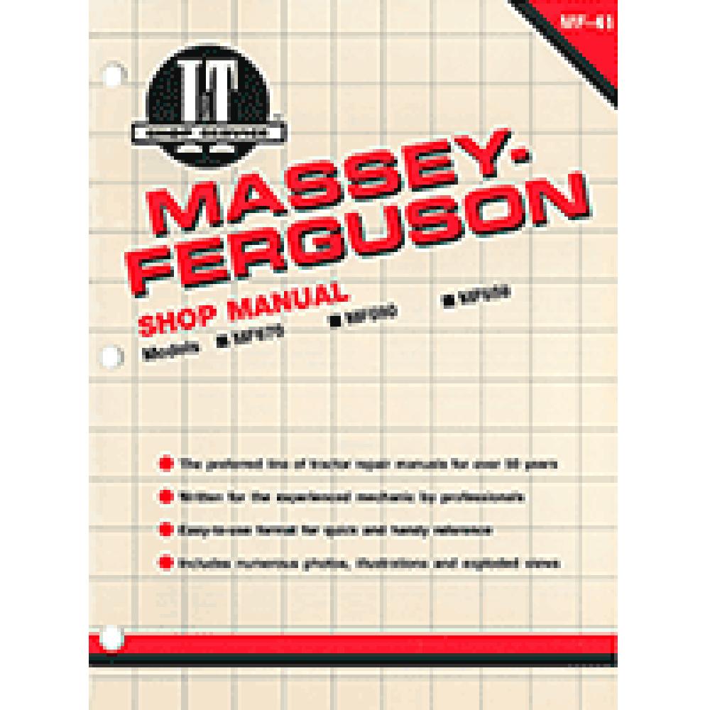 MF-41 Service Manual – Fits Massey Ferguson