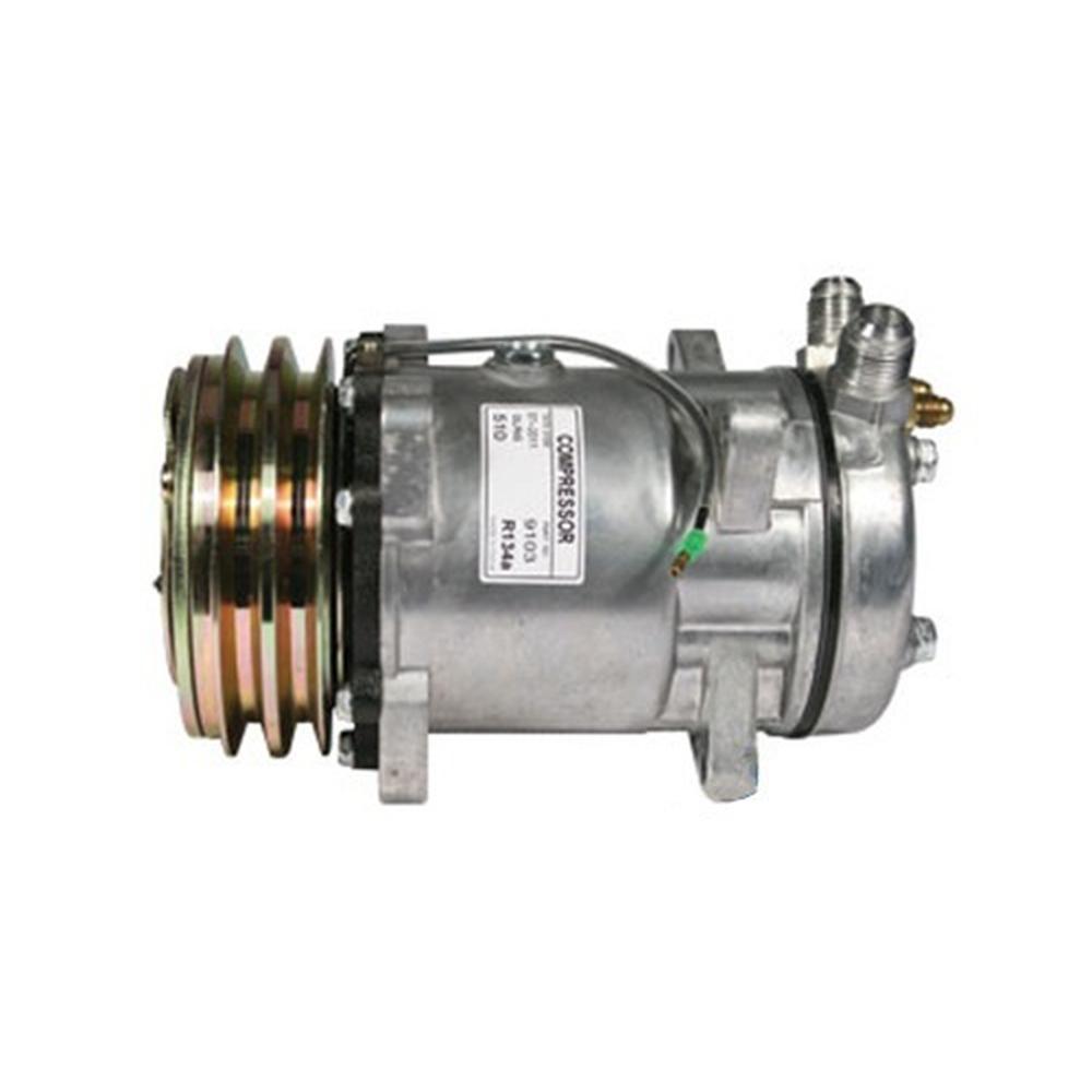 AG514573 Sanden SD510HD Compressor, w/ 2 Groove Clutch – additional image 4